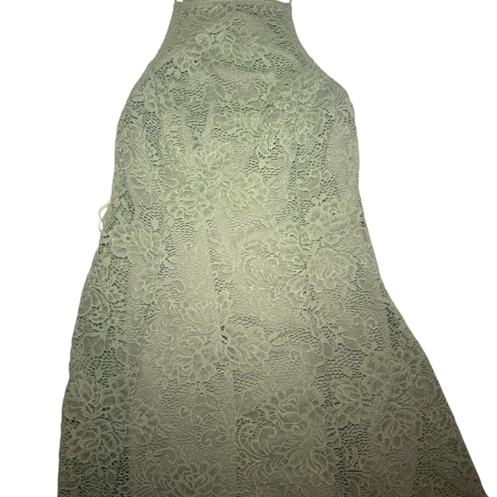 Altar'd State Green Lace Dress